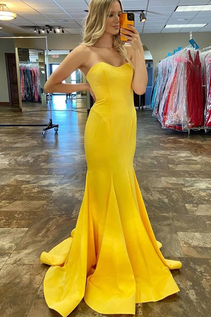 Simply Trumpet  Long Formal Dress
