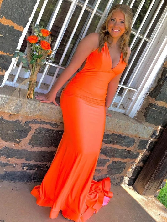 Mermaid Halter Long Prom Dress