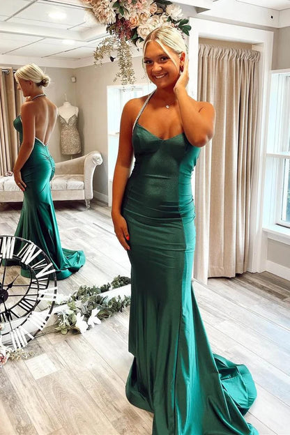 Gorgeous Trumpet  Long Formal Dress