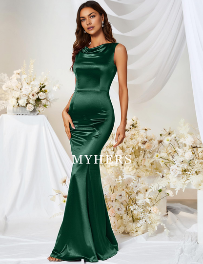Formal Wear Dresses Women's Elegant Mermaid Cultivate oneself Sleeveless Gowns Evening Dress Prom Dress