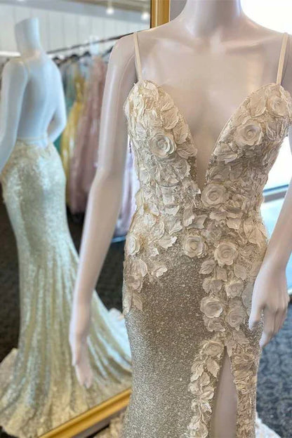 Stunning  Sequins Mermaid Long Formal Dress