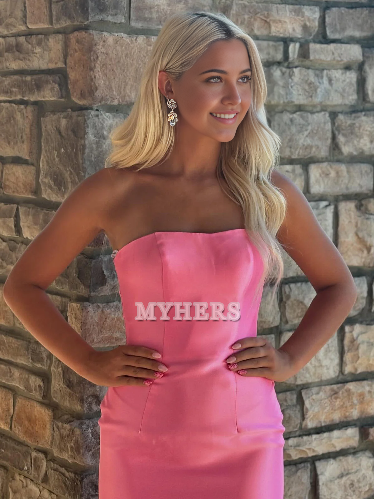 Formal Wear Dresses Wedding Guest Dresses Mermaid Cultivate oneself Strapless layering Prom Dresses Side Fork Exquisite Evening Dress