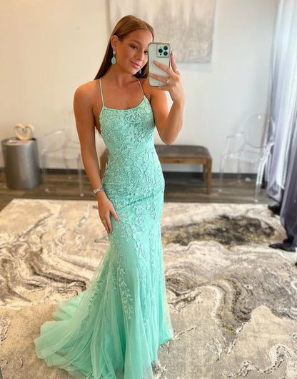 Mermaid Long Backless Tight Pink Prom Dress