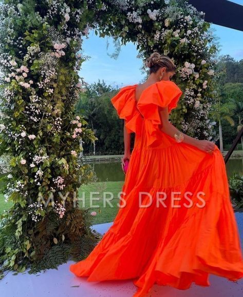 My Hers Prom Dress A-Line Deep V Neck Short Sleeves Pleated Long Exquisite Fashion Ladies Formal Dress