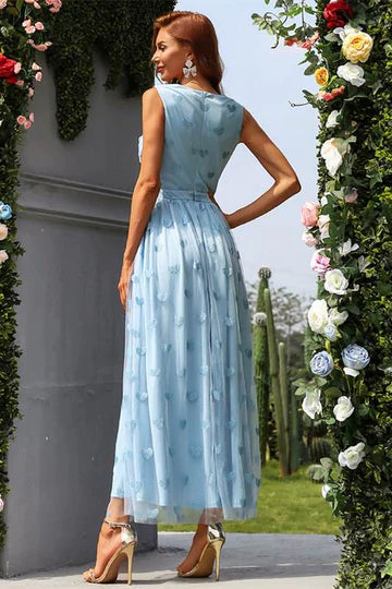 Tulle Sweetheart A-line Sleeveless Prom Gown