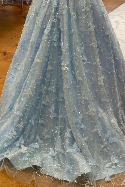 Sweetheart Off-the-Shoulder A-line Prom Dress