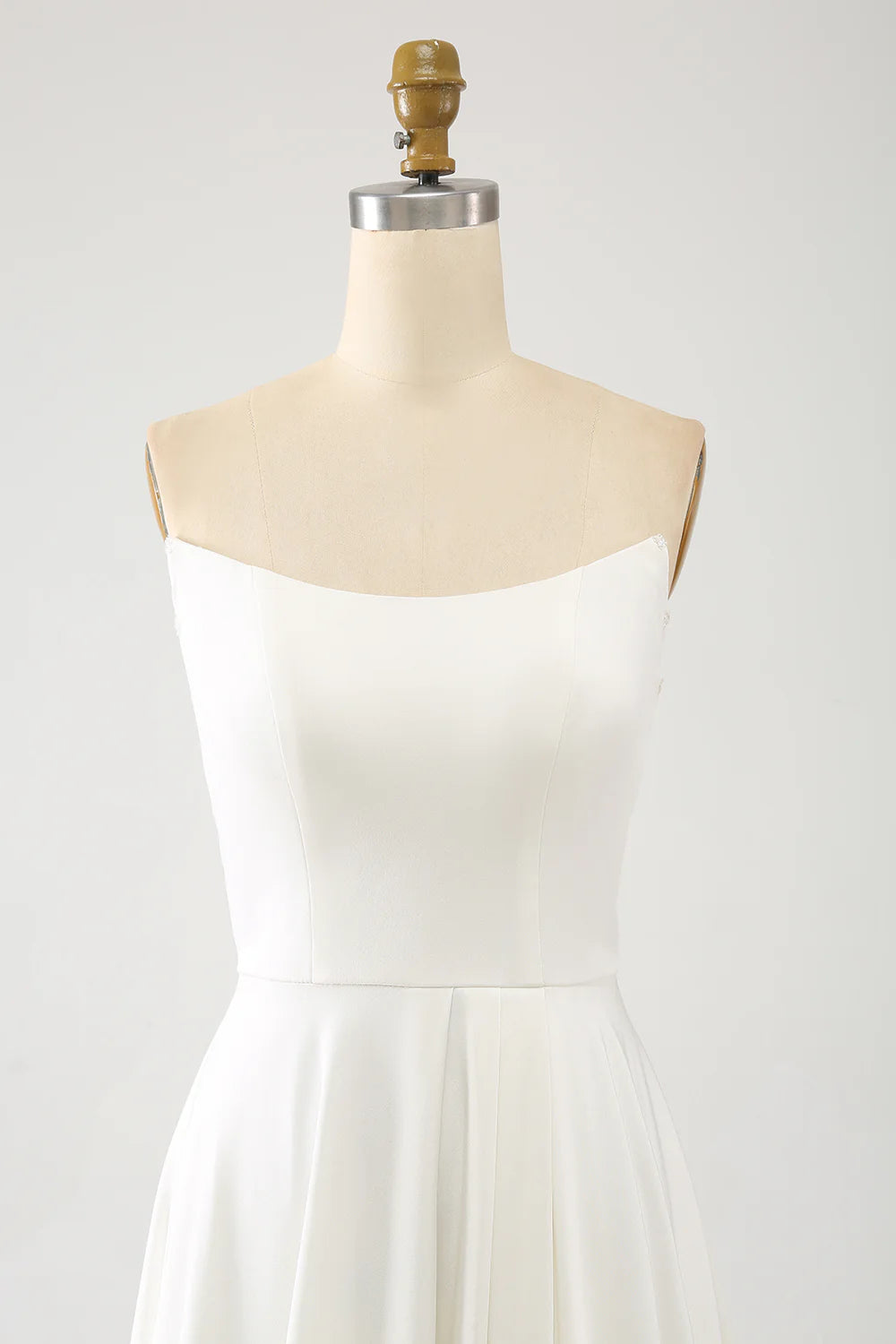 A Line Long Chiffon Wedding Dress With 3D Butterflies Sweep / Brush Train Long Sleeves