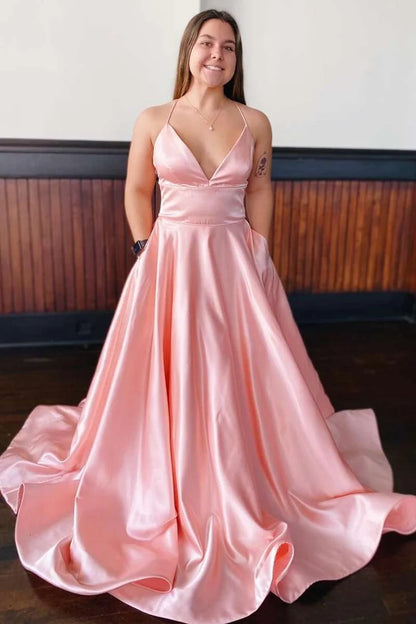 Simple  Empire Long Prom Dress