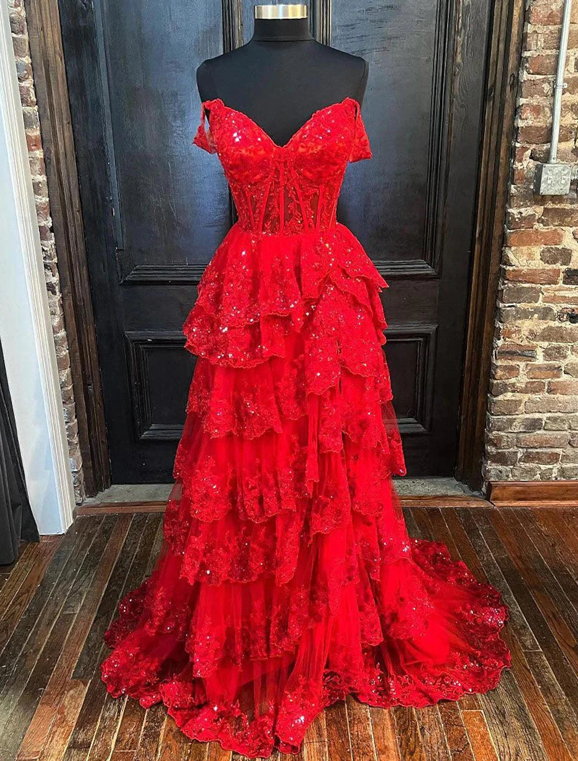 Sheath Mermaid Prom Dresses Corsets Dress Evening Party Court Train Sleeveless Off Shoulder Appliques with Sequin Slit